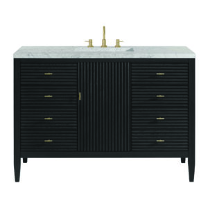 Myrrin 48" Single Vanity, Carbon Oak
