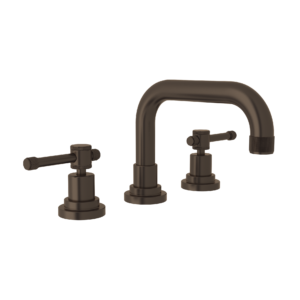 ROHL Campo™ Widespread Lavatory Faucet With U-Spout In Tuscan Brass