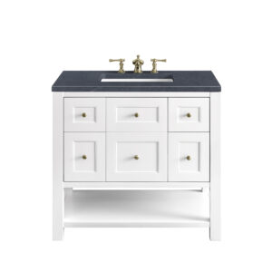 Breckenridge 36" Single Vanity, Bright White