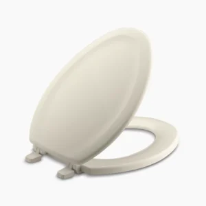 Kohler Stonewood Elongated toilet seat – Almond