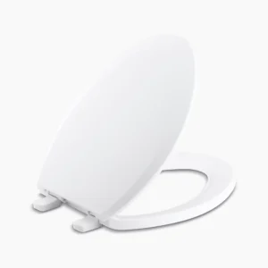 Kohler Lustra‚ Quick-Release‚ elongated toilet seat – White