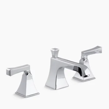 Kohler Memoirs Stately Widespread bathroom sink faucet, 1.2 gpm - Polished Chrome