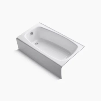 Kohler Seaforth‚ 54" x 30-1/4" alcove bath, left drain - White