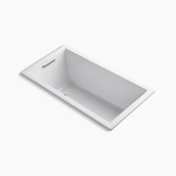 Kohler Underscore 60" x 32" drop-in bath - White