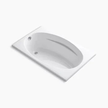 Kohler 6036 60" x 36" drop-in bath - White