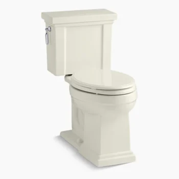 Kohler Tresham‚ Two-piece elongated toilet, 1.28 gpf - Biscuit