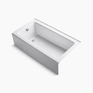 Kohler Bellwether 60″ x 32″ alcove bath, left drain – White