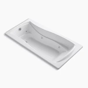 Kohler Mariposa 72″ x 36″ drop-in heated whirlpool bath – White