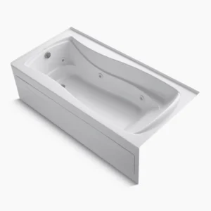 Kohler Mariposa 72″ x 36″ alcove whirlpool bath, left drain – White