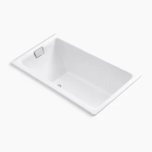 Kohler Tea-for-Two 66″ x 36″ drop-in/undermount bath – White