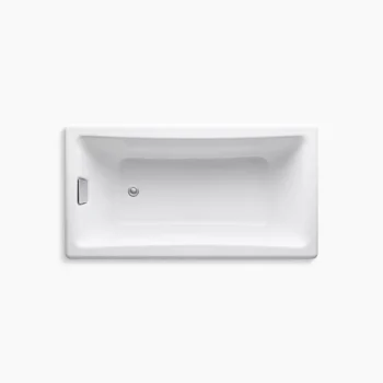 Kohler Tea-for-Two 60" x 32" drop-in bath - White - Image 3