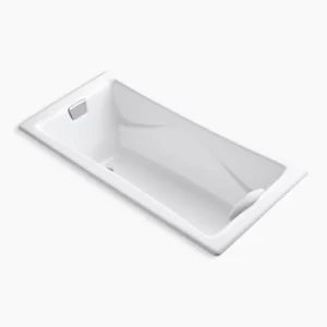 Kohler Tea-for-Two 71-3/4″ x 36″ drop-in bath – White
