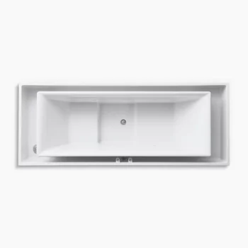 Kohler sok 104" x 41" drop-in Effervescence bath - White - Image 2