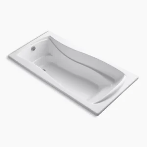 Kohler Mariposa 72-1/4″ x 36-1/4″ drop-in Heated BubbleMassage‚ air bath – White