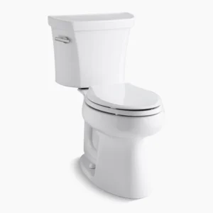 Kohler Highline‚ Two-piece elongated toilet, 1.28 gpf – White