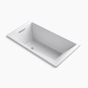 Kohler Underscore 66" x 36" drop-in bath - White