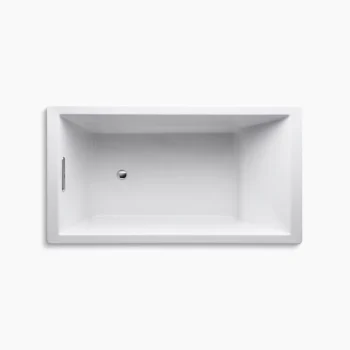 Kohler Underscore 66" x 36" drop-in bath - White - Image 2