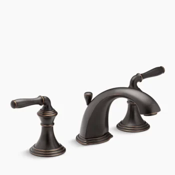 Kohler Devonshire Widespread bathroom sink faucet, 1.2 gpm - Oil-Rubbed Bronze