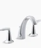 Kohler Alteo Widespread bathroom sink faucet, 1.2 gpm – Polished Chrome
