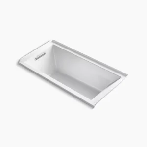 Kohler Underscore 60″ x 30″ alcove bath, left drain – White