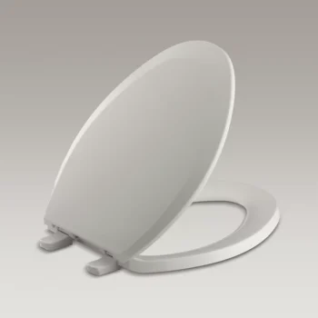 Kohler Lustra‚ Quick-Release‚ elongated toilet seat - Tender Grey