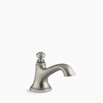 Kohler Artifacts with Bell design Bathroom sink faucet spout with Bell design, 1.2 gpm - Vibrant Brushed Nickel