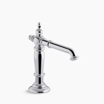 Kohler Artifacts Bathroom sink faucet spout with Column design, 1.2 gpm - Polished Chrome