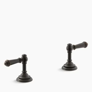 Kohler Artifacts Lever bathroom sink faucet handles – Oil-Rubbed Bronze