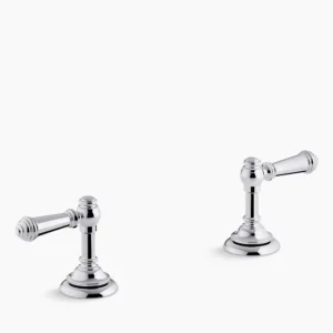 Kohler Artifacts Lever bathroom sink faucet handles – Polished Chrome
