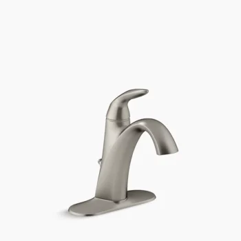 Kohler Alteo Single-handle bathroom sink faucet, 1.2 gpm - Vibrant Brushed Nickel