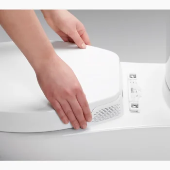 Kohler Purefresh‚ Deodorizing elongated toilet seat - Biscuit - Image 4
