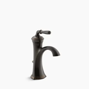 Kohler Devonshire Single-handle bathroom sink faucet, 1.2 gpm – Oil-Rubbed Bronze