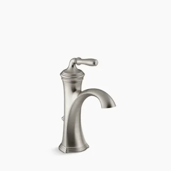 Kohler Devonshire Single-handle bathroom sink faucet, 1.2 gpm - Vibrant Brushed Nickel