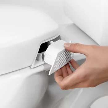 Kohler Purefresh‚ Deodorizing elongated toilet seat - Biscuit - Image 5