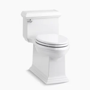 Kohler Memoirs Classic One-piece compact elongated toilet with skirted trapway, 1.28 gpf – White