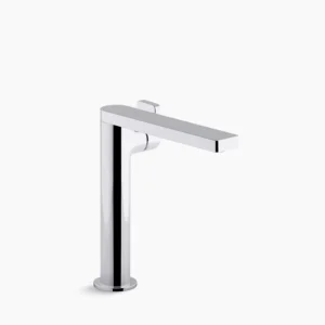 Kohler Composed Tall single-handle bathroom sink faucet with Lever handle, 1.2 gpm – Polished Chrome