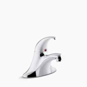 Kohler Coralais Single-handle bathroom sink faucet, 1.2 gpm – Polished Chrome