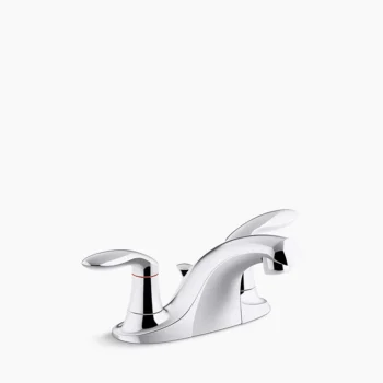 Kohler Coralais Centerset bathroom sink faucet, 1.2 gpm - Polished Chrome
