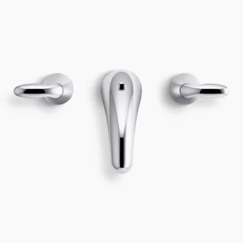 Kohler Coralais Widespread bathroom sink faucet, 1.2 gpm - Polished Chrome - Image 2