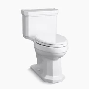 Kohler Kathryn One-piece compact elongated with concealed trapway, 1.28 gpf – White