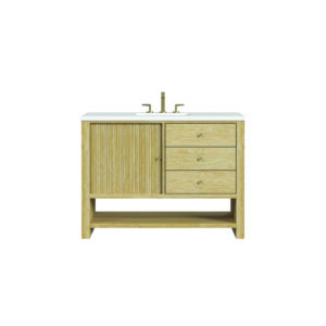 Marigot 48″ Single Vanity, Sunwashed Oak