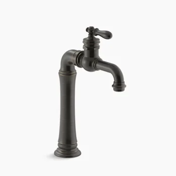 Kohler Artifacts Gentleman's Single-handle bathroom sink faucet, 1.2 gpm - Oil-Rubbed Bronze
