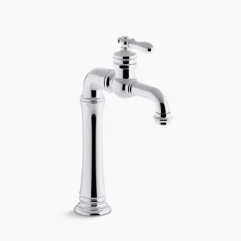 Kohler Artifacts Gentleman's Single-handle bathroom sink faucet, 1.2 gpm - Polished Chrome