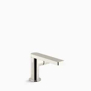 Kohler Composed Single-handle bathroom sink faucet with Cylindrical handle, 1.2 gpm – Vibrant Polished Nickel
