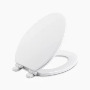 Kohler Ridgewood Quiet-Close‚ elongated toilet seat – White