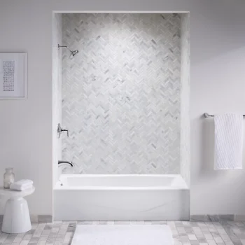Kohler Villager‚ 60" x 30-1/4" alcove bath, left drain - White - Image 2