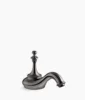 Kohler Artifacts with Tea design Bathroom sink faucet spout with Tea design, 1.2 gpm – Vibrant Titanium