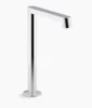Kohler Components Bathroom sink faucet spout with Row design, 1.2 gpm – Polished Chrome