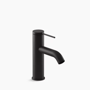 Kohler Components Single-handle bathroom sink faucet, 1.2 gpm – Matte Black