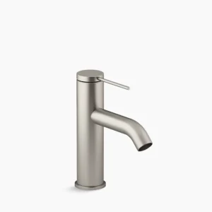 Kohler Components Single-handle bathroom sink faucet, 1.2 gpm – Vibrant Brushed Nickel